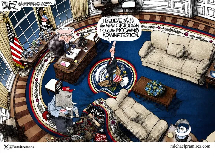 Michael Ramirez for Jan 12, 2025