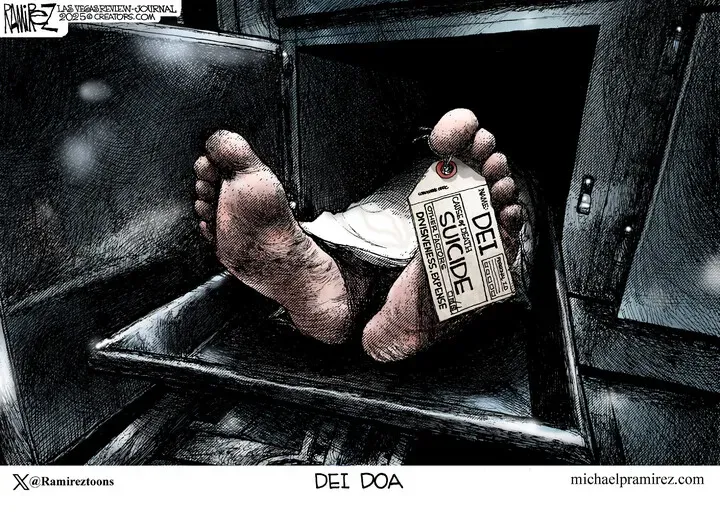 Michael Ramirez for Jan 26, 2025