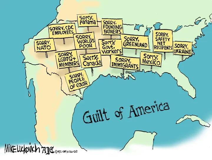 Mike Luckovich for Feb 26, 2025